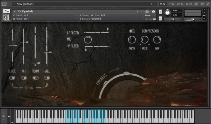 Percussion Elements 2 rhythm interface