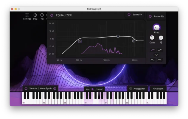 Retrowave 2 interface screenshot 7
